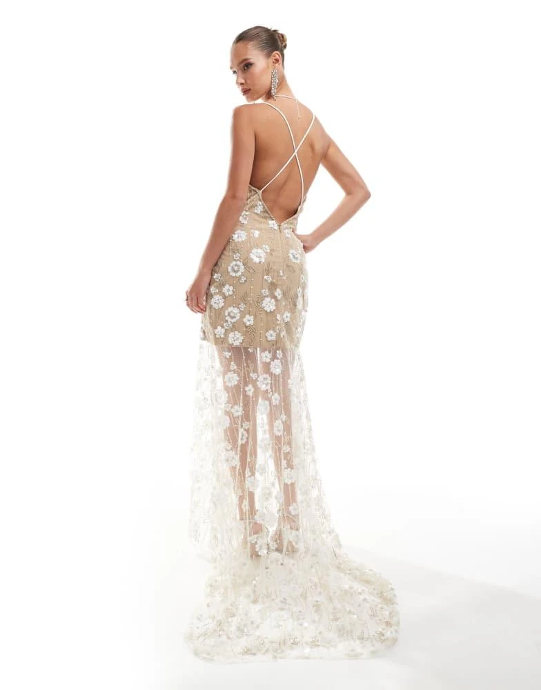 Elliatt Elliatt Retusa Semi Sheer Gown in Tan - Dresses & Skirts - Compare Prices from 4+ Stores - Free Shipping - BeyondStyle Elliatt Elliatt Retusa Semi Sheer Gown in Tan - Dresses & Skirts - Compare Prices from 4+ Stores - Free Shipping - BeyondStyle