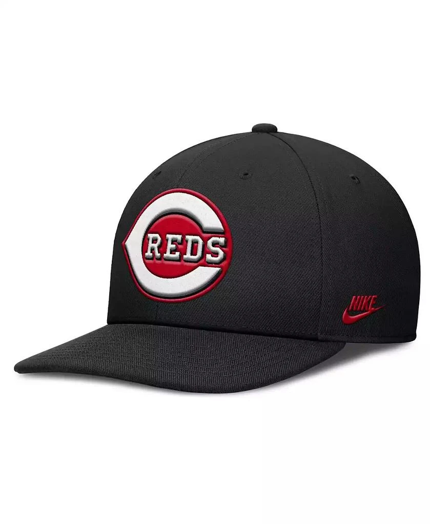 NIKE Men's Black Cincinnati Reds Pro Performance Snapback Hat 2