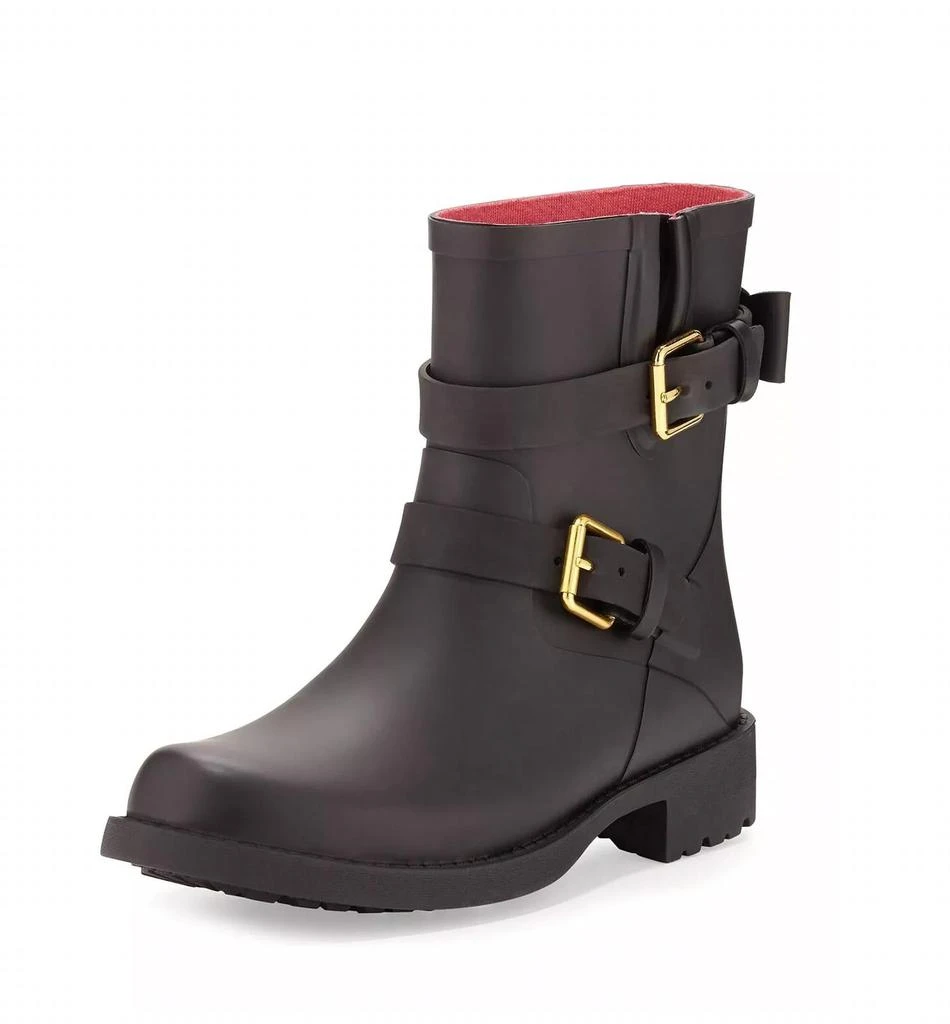 Kate Spade Kate Spade - WOMEN'S PAMELA MOTO RUBBER RAIN BOOTS 1