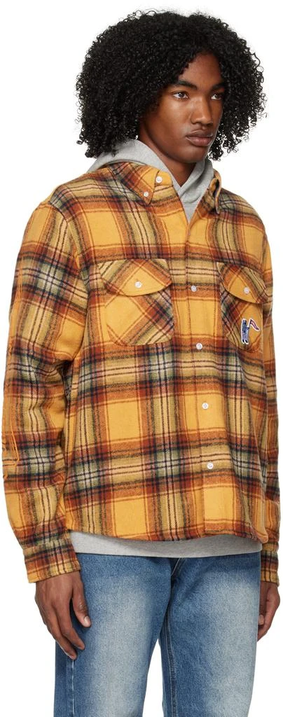 Billionaire Boys Club Orange Check Shirt 2