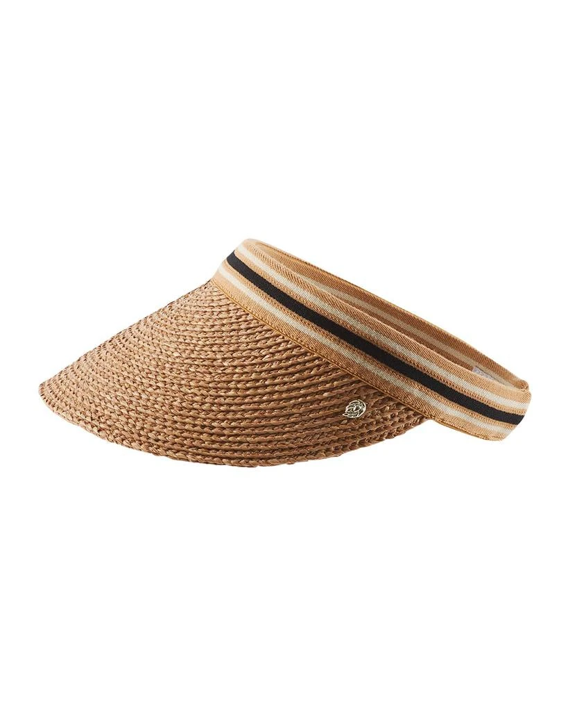 Helen Kaminski Bianca Classic Slide-On Raffia Visor 2