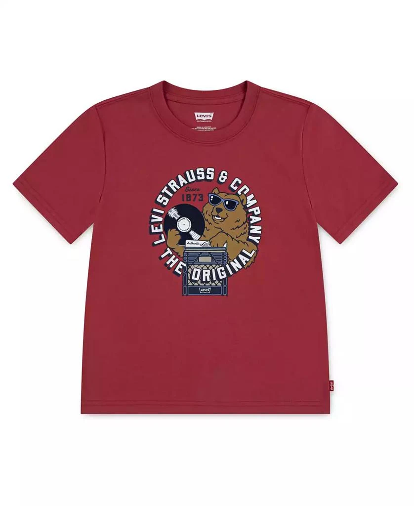 Levi
s Boys
 4-7 Play That Record Short-Sleeve T-Shirt