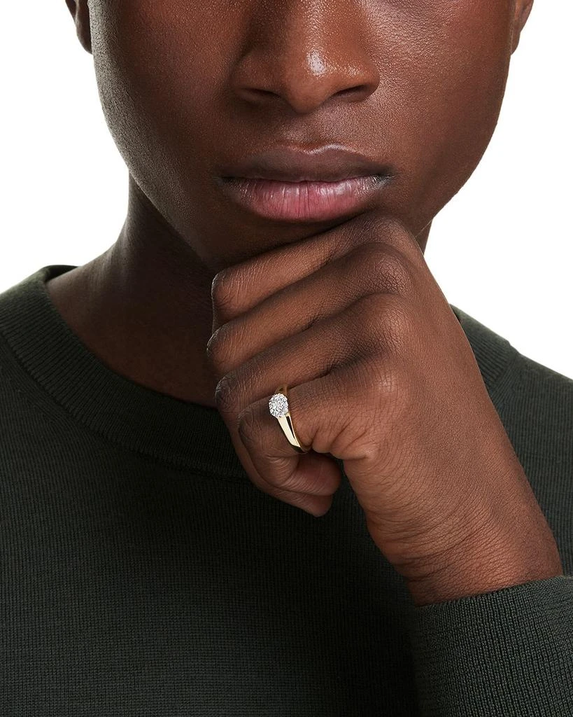 Swarovski Dextera Pavé Crystal Cluster Ring 6