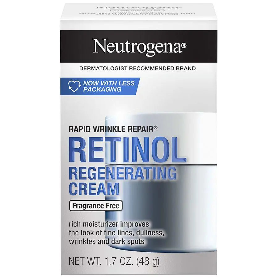 Neutrogena Rapid Wrinkle Repair Retinol Cream Fragrance-Free