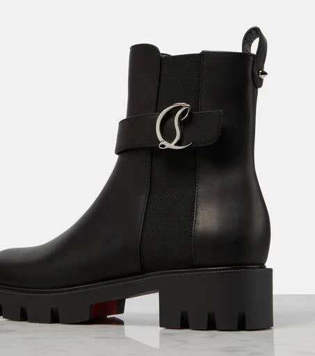 Christian Louboutin CL Chelsea leather ankle boots 6