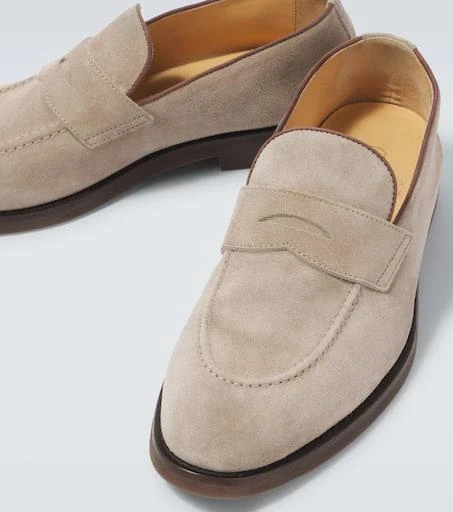 Brunello Cucinelli Suede penny loafers 3