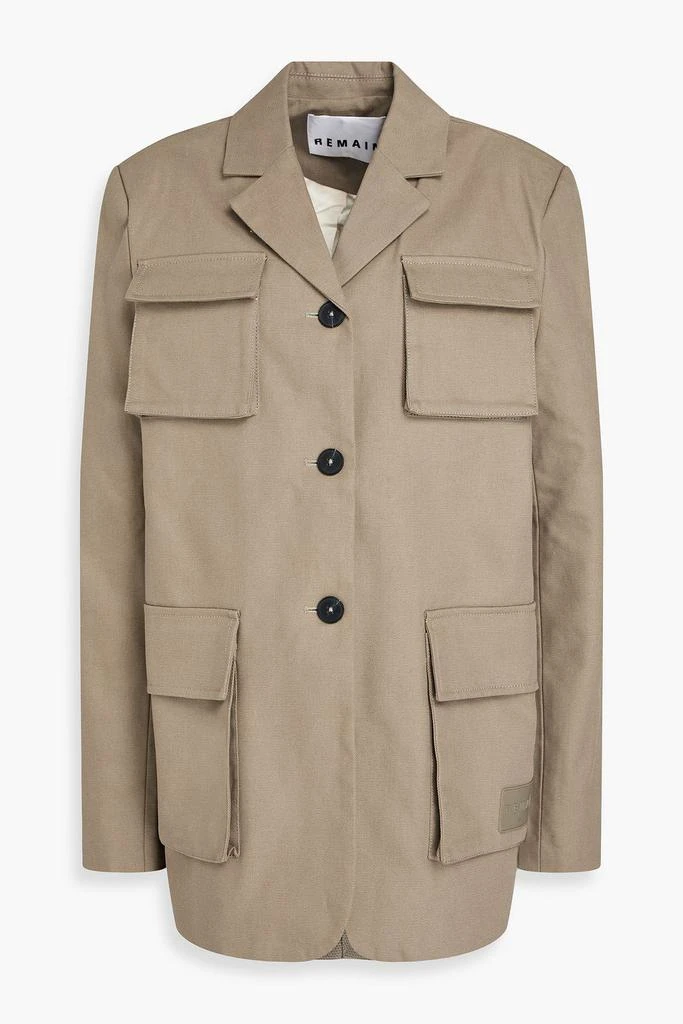 REMAIN Cotton-canvas blazer 1