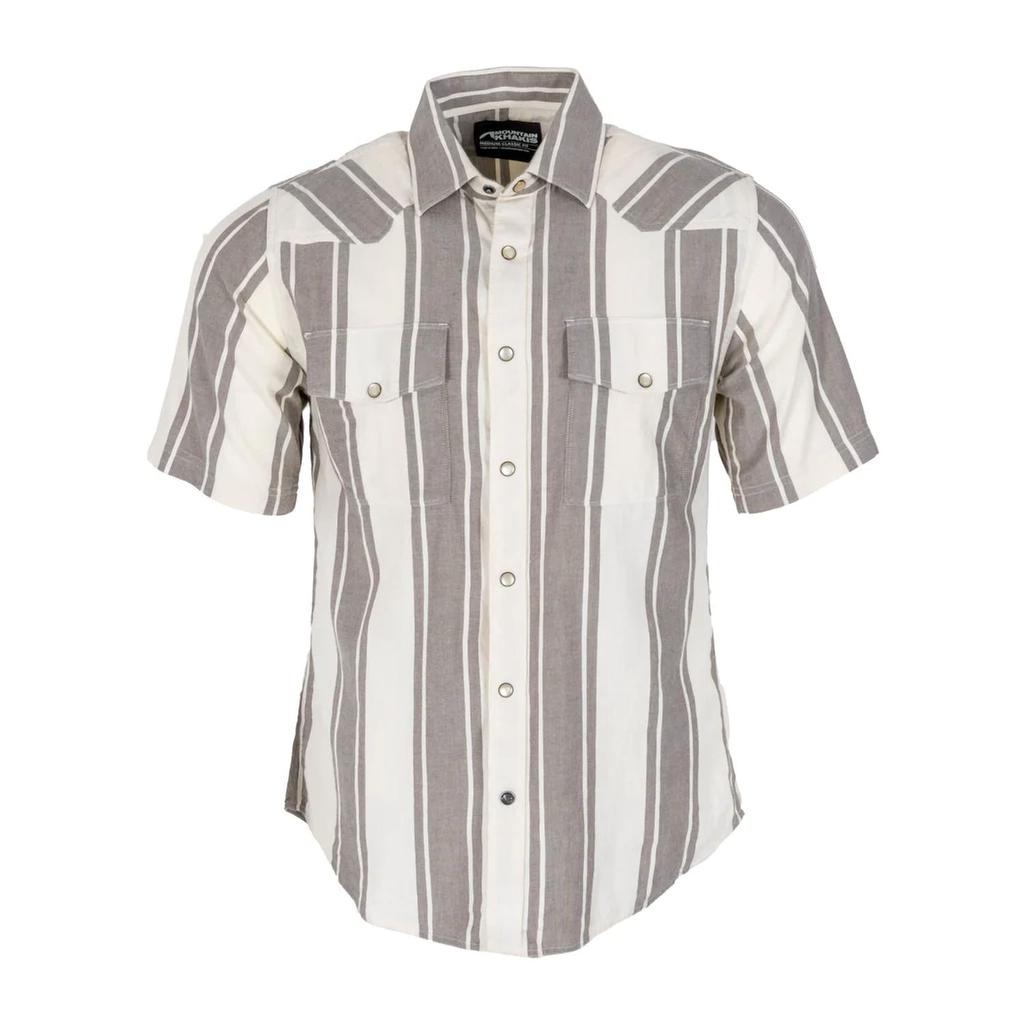 Mountain Khakis Men's Thayne Woven Shirt In Parchment