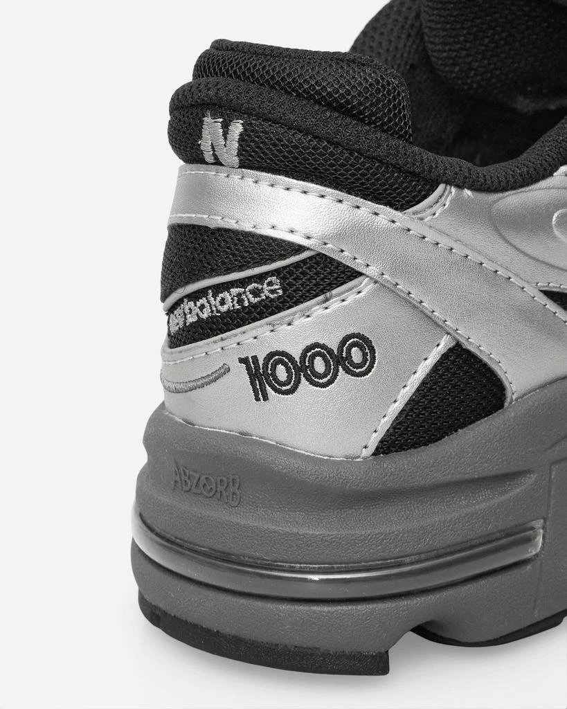 New Balance 1000 Sneakers Silver Metallic / Black 6