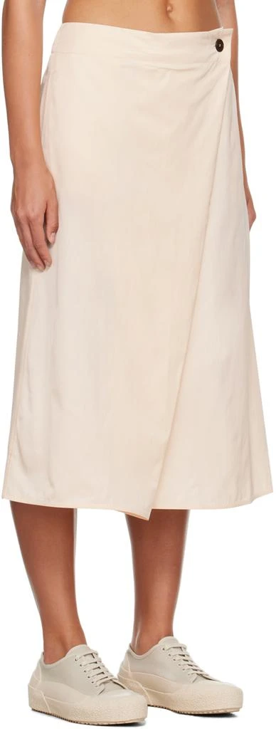 Studio Nicholson Off-White Eyre Midi Skirt 2