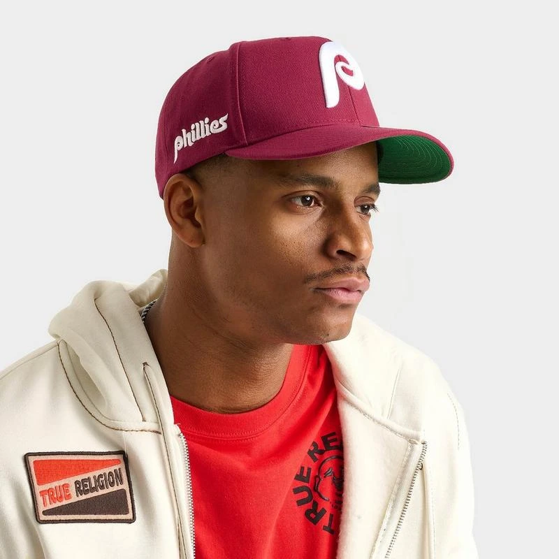 Mitchell & Ness Mitchell & Ness Philadelphia Phillies MLB Pro Crown Snapback Hat 1