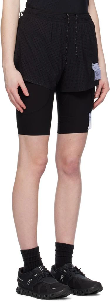 Satisfy Black 2.5" Distance Shorts 2