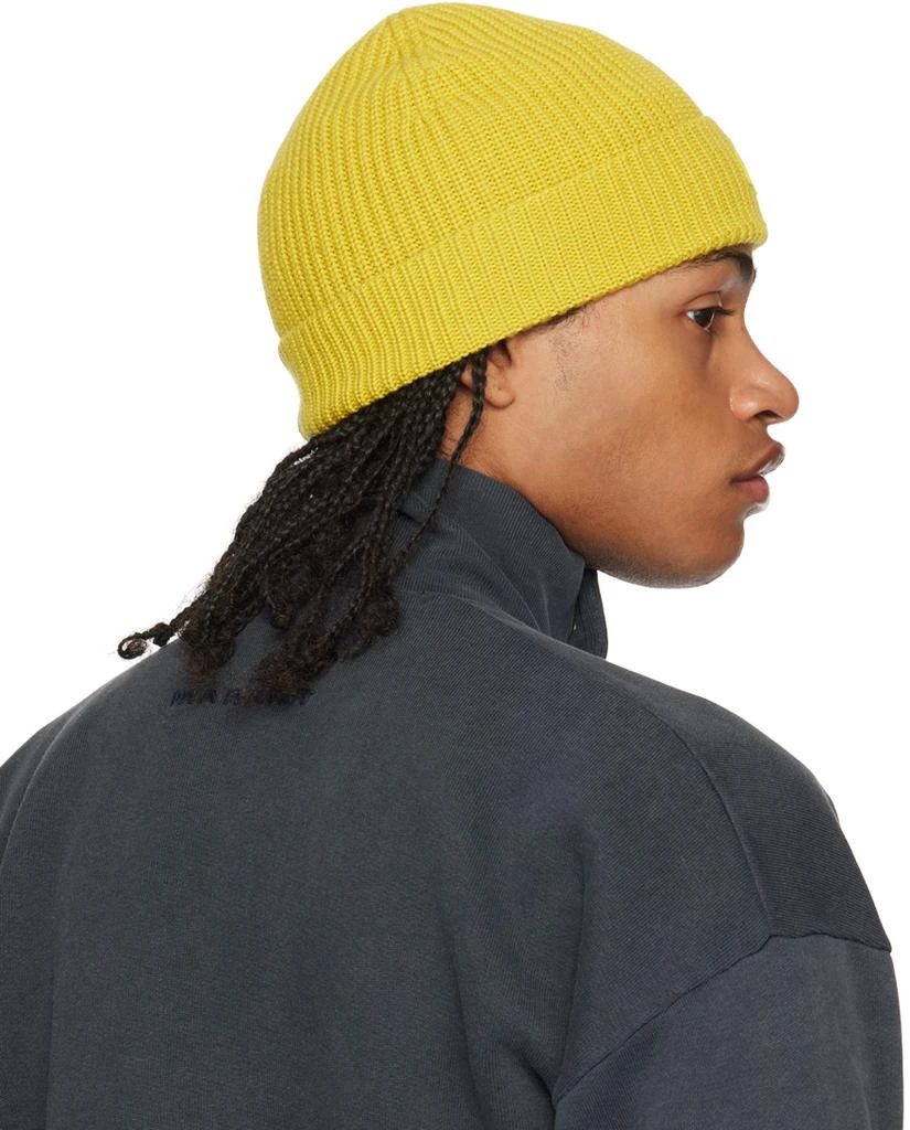 Isabel Marant Yellow Bayle Beanie 3