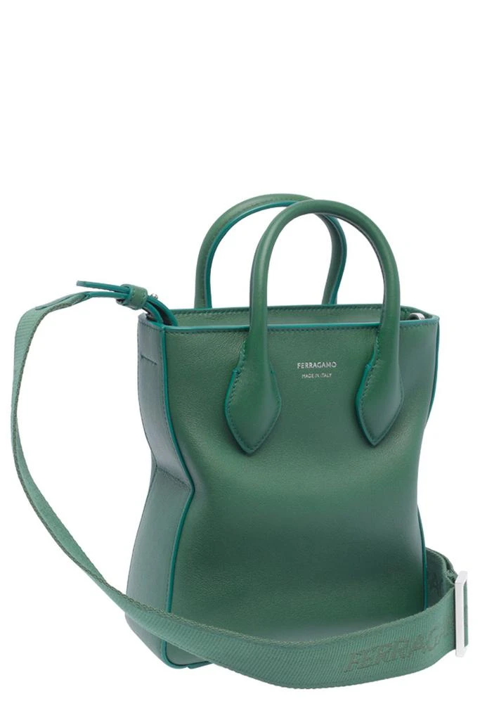 Salvatore Ferragamo Ferragamo Logo Printed Tote Bag 3