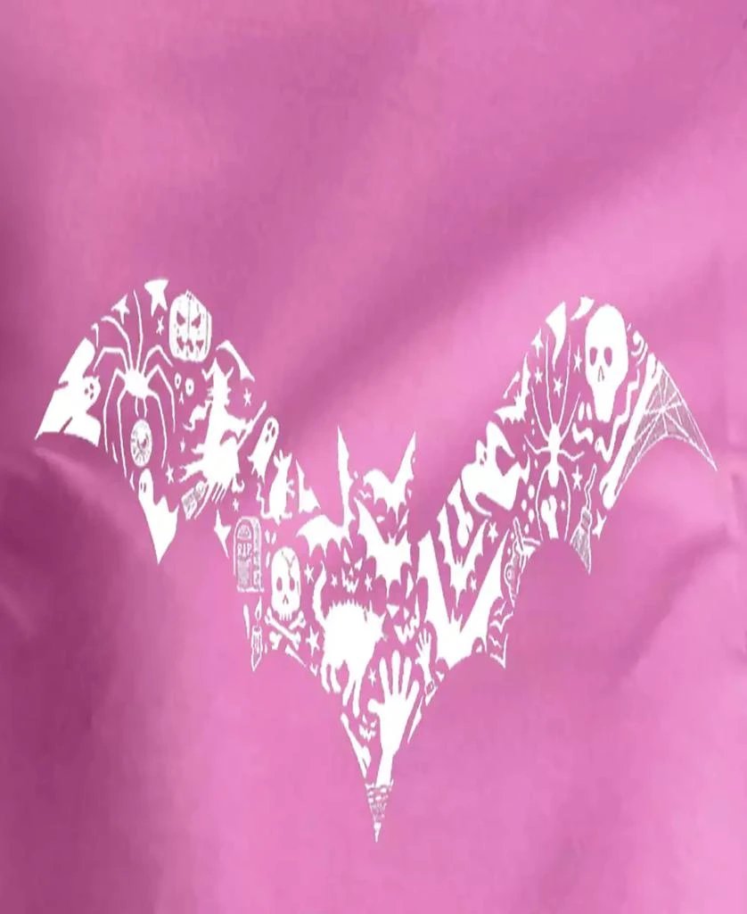 LA Pop Art Women's Bat Pics Art Crew Neck T-Shirt 5