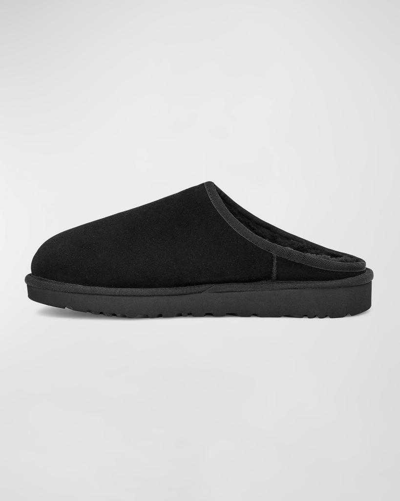 UGG Men's Classic Slip-On Shearling-Lined Suede Slippers