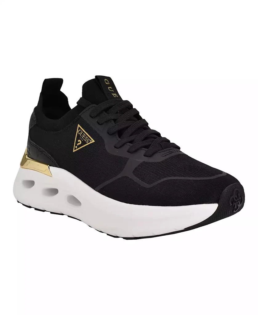 GUESS Soulite Knit Lace Up Athletic Sneakers 1