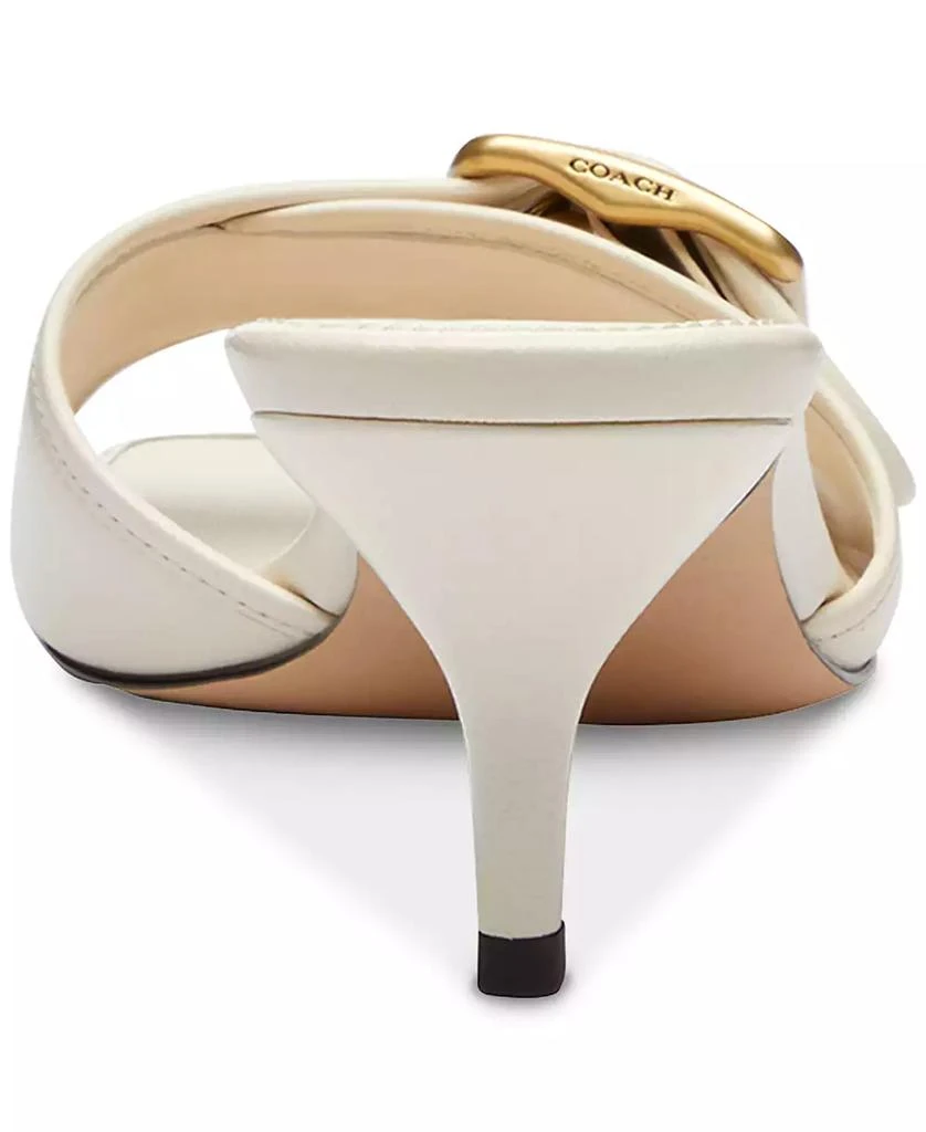 Coach Women's Margot Kitten-Heel Slide Sandals 3