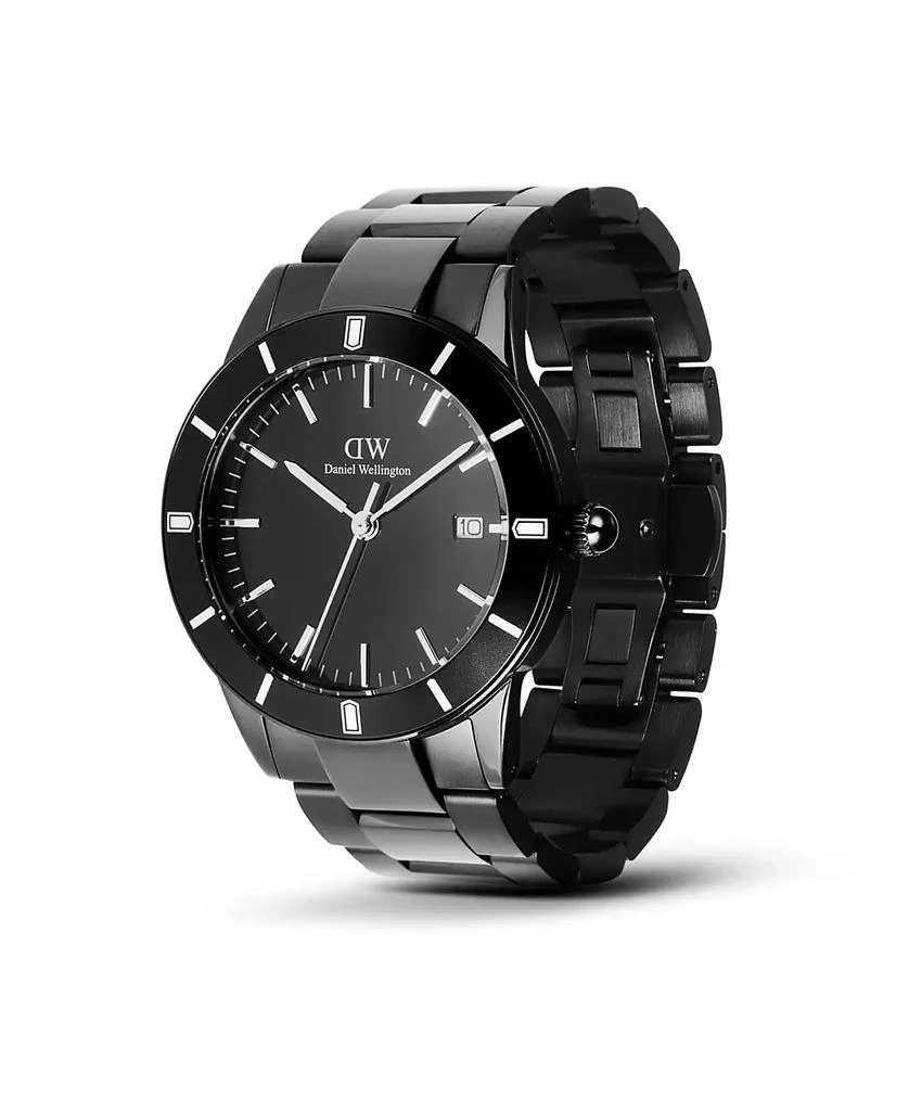 Daniel Wellington Men's Analog Black Stainless-Steel Watch, 40mm 2