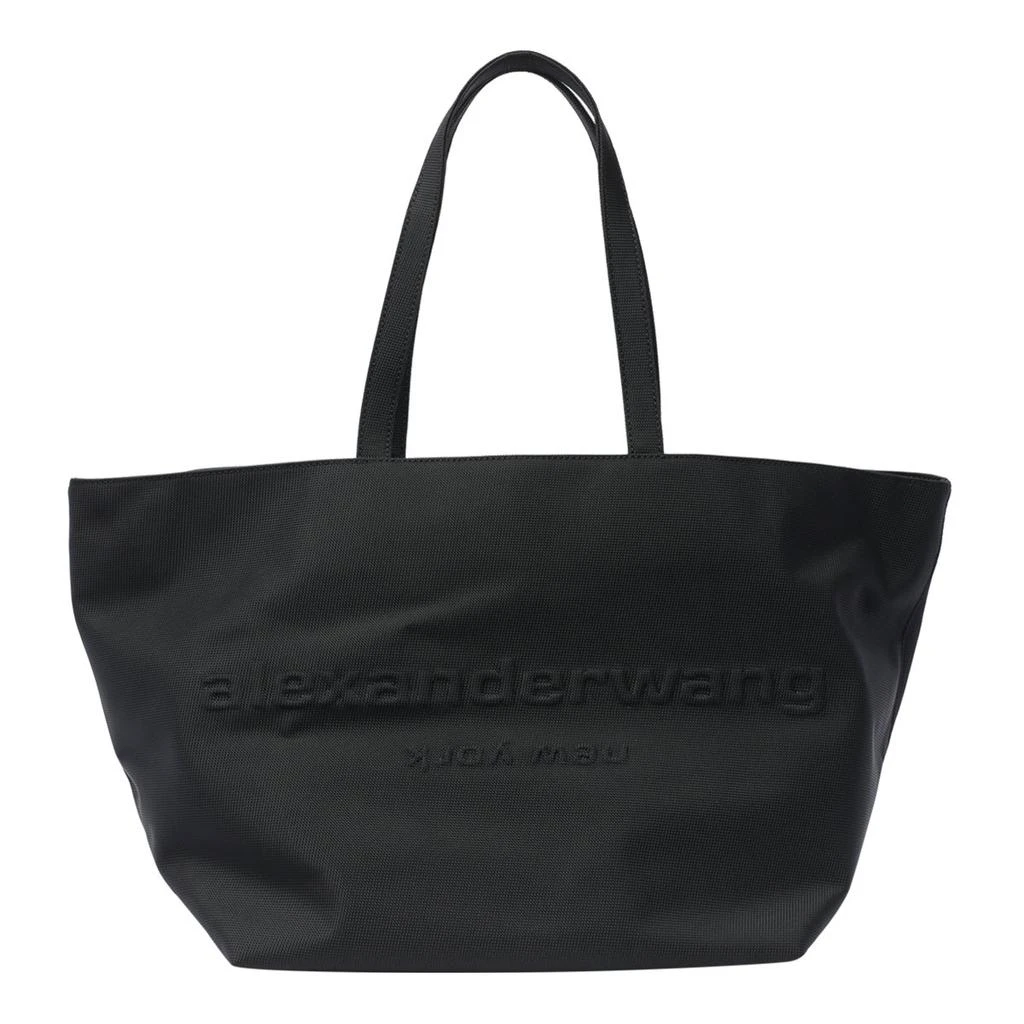 Alexander Wang Alexander Wang Logo Embossed Ponch Tote Bag 1