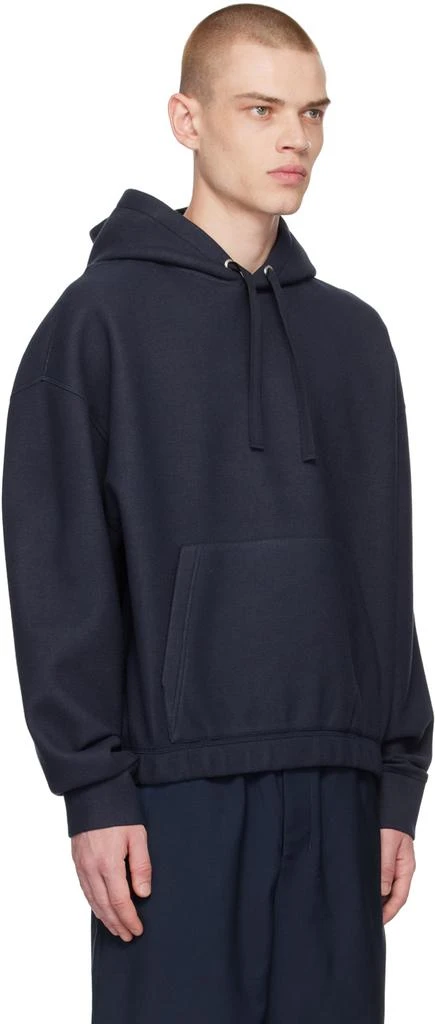 AMI Navy Boxy Hoodie 2