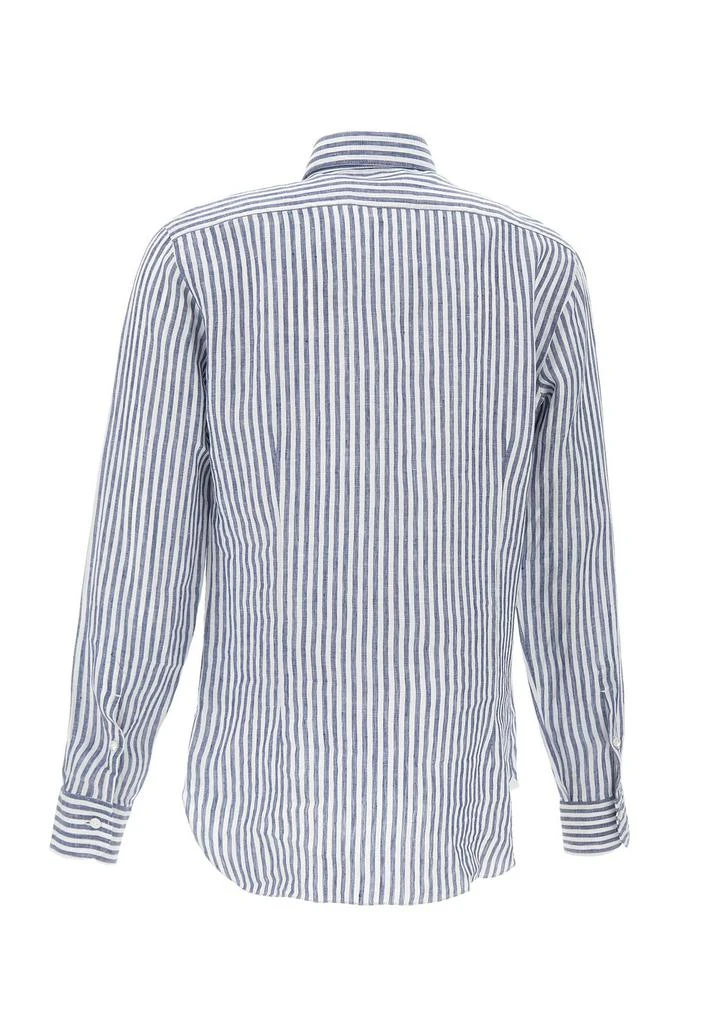 BARBA Barba Striped Long Sleeve Shirt 2