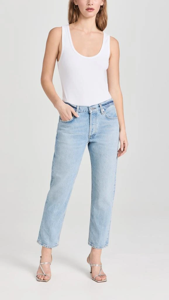 Citizens of Humanity Isla Low Rise Straight Jeans 4