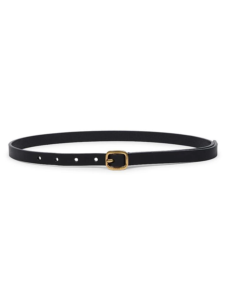 Loewe Rounded Leather Belt 1
