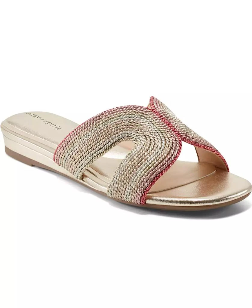 Easy Spirit Women's Calera Flat Slip-On Sandals 1