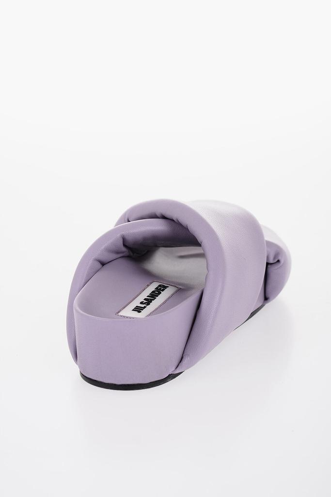 Jil Sander Jil Sander Criss Cross Designed Leather Sandals