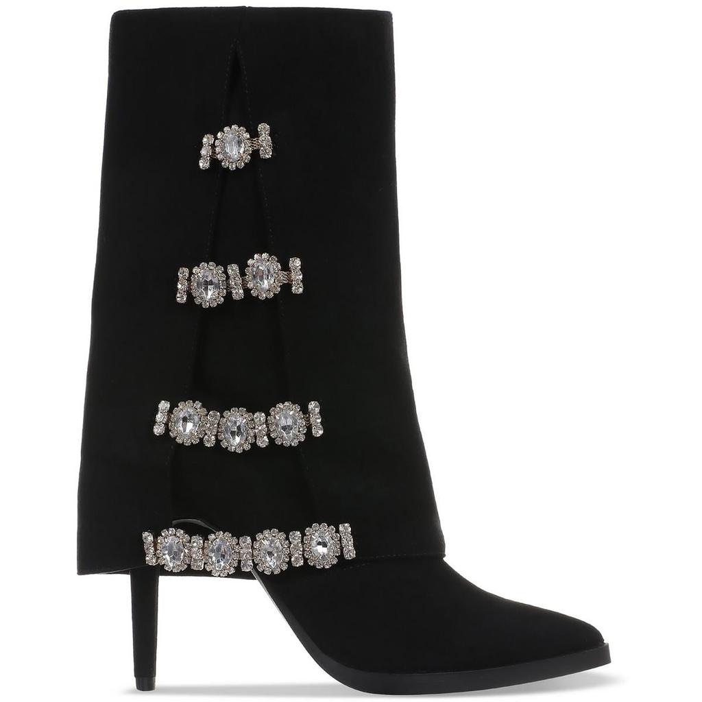 Thalia Sodi Nami Womens Embellished Man Made Mid-Calf Boots