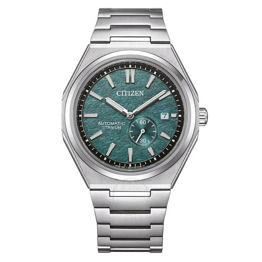 Citizen Zenshin Automatic Green Dial Men's Watch NJ0180-80X 1