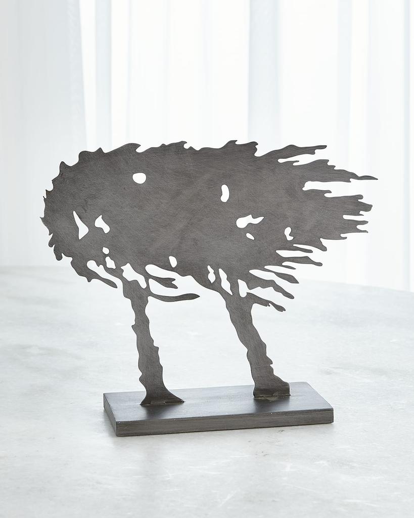William D Scott Wind Swept Tree Sculpture