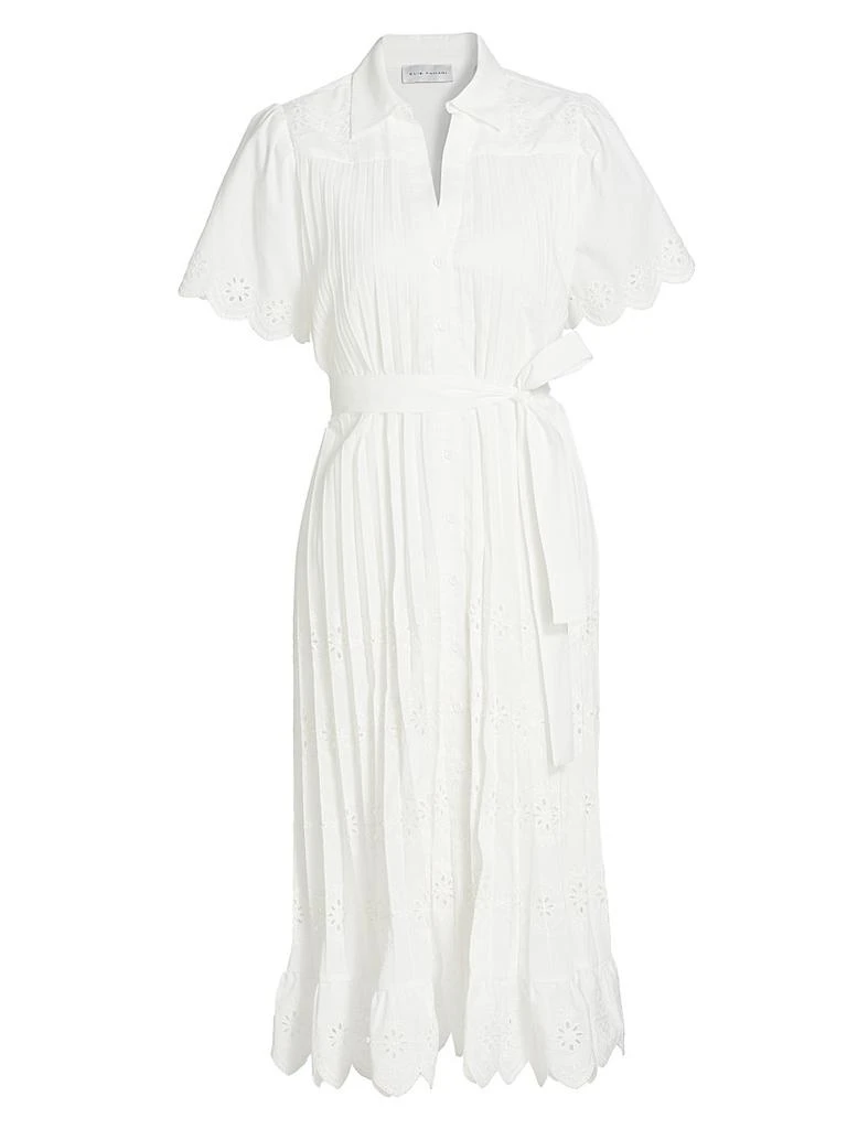 sachin and babi light blue dress Anthropologie Esther Embroidered Midi Dress Size 2 main image 0