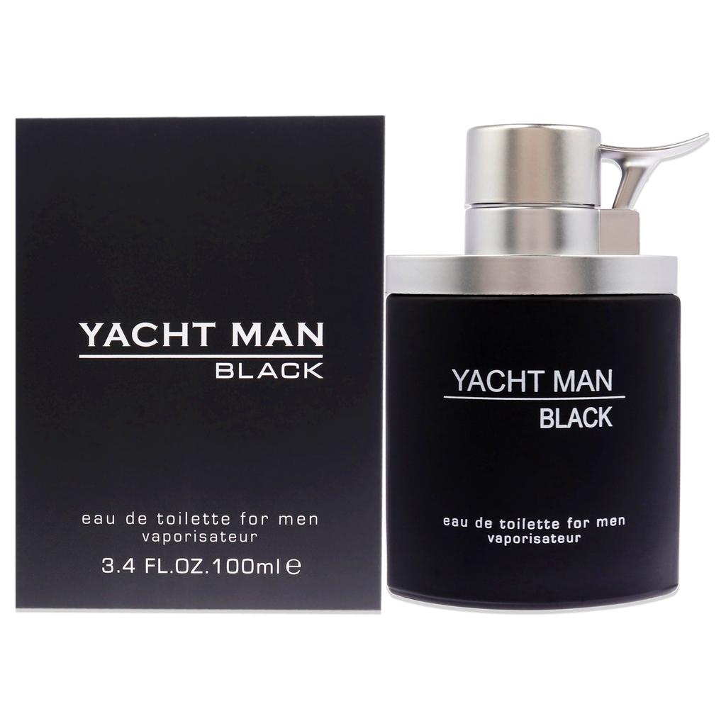 MYRURGIA Yacht Man Black by  for Men - 3.4 oz EDT Spray