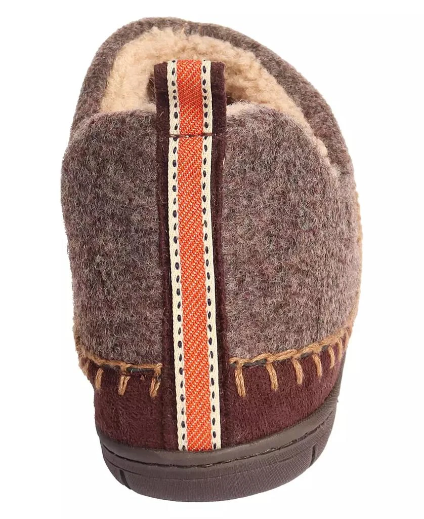 Weatherproof Vintage Men's Vintage Felt Bootie with Faux Shearling Lining and Indoor-Outdoor Sole Slipper 3