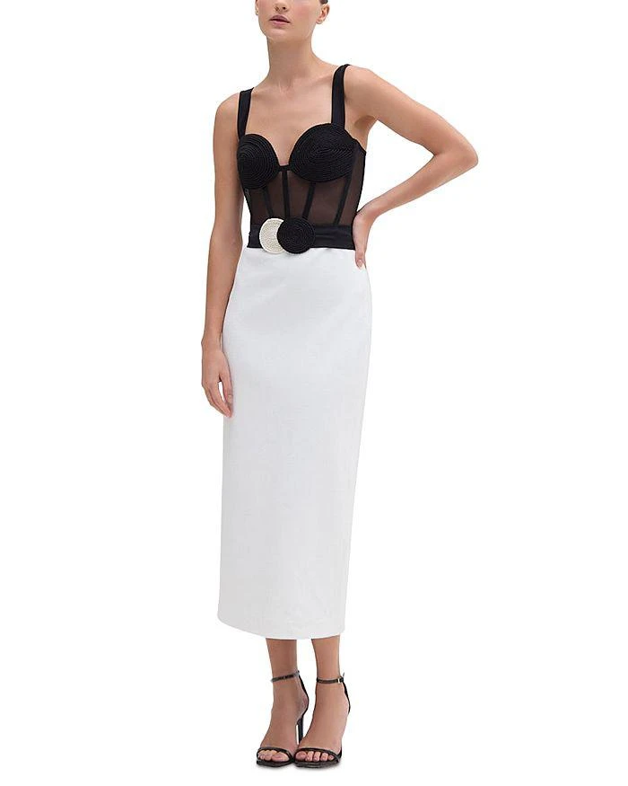 PatBO Rope Trim Corset Dress 5