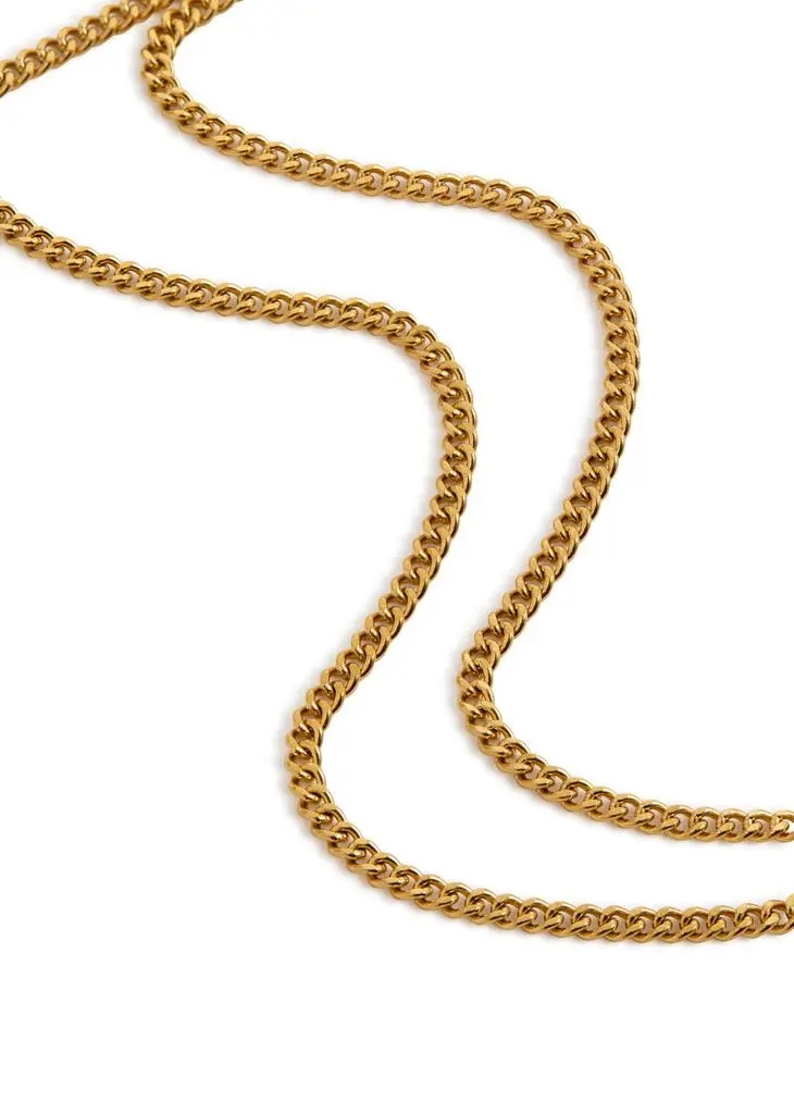 CRAFTD Connell 18kt gold-plated chain necklace 3
