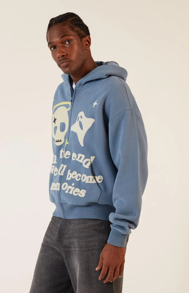 PacSun In The End Puff Graphic Zip Up Hoodie 2