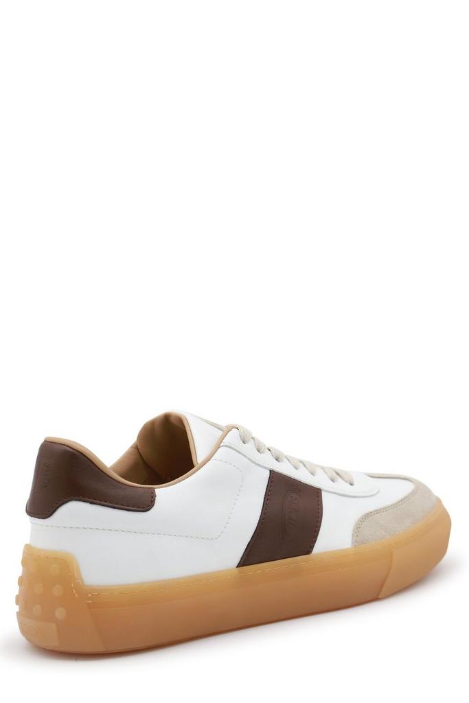 Tod's Tod's Log Embossed Lace-Up Sneakers