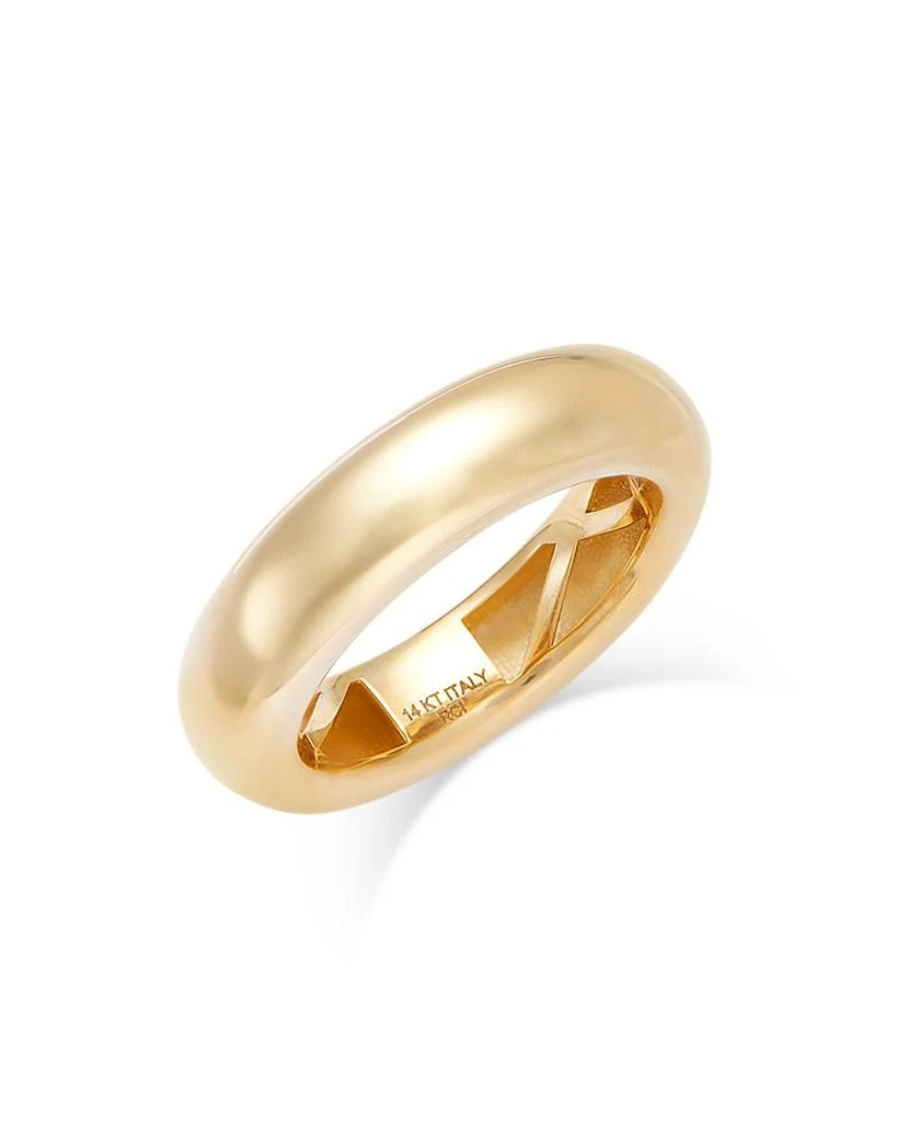 Bloomingdale's Polished Chunky Band in 14K Yellow Gold 1