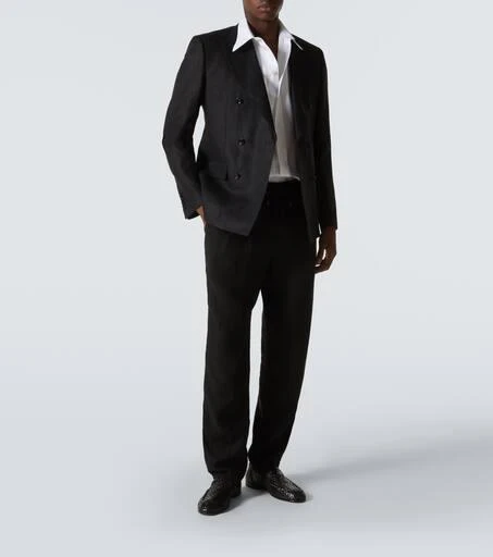 Dolce 
Gabbana Woven leather loafers 2