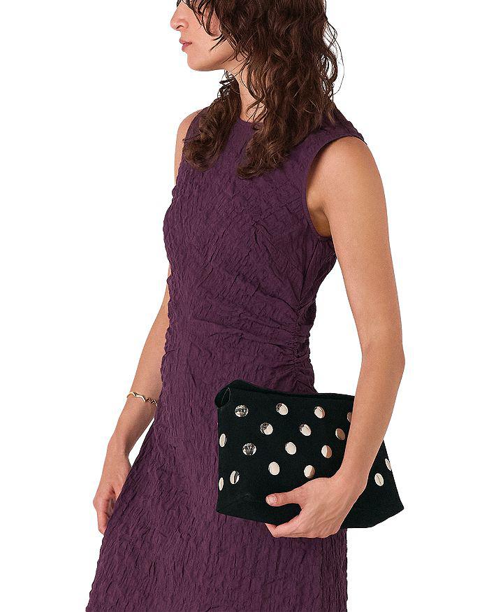 Whistles Lori Textured Midi Dress
