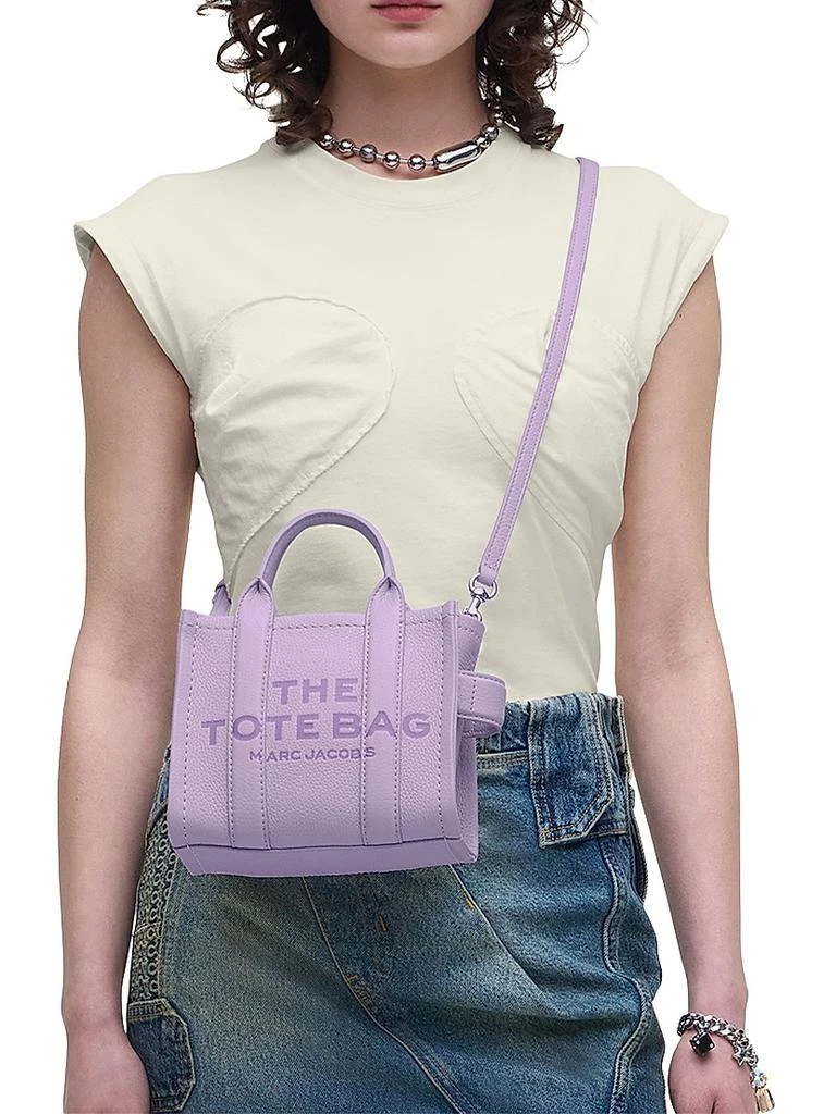 Marc Jacobs The Leather Crossbody Tote Bag 2