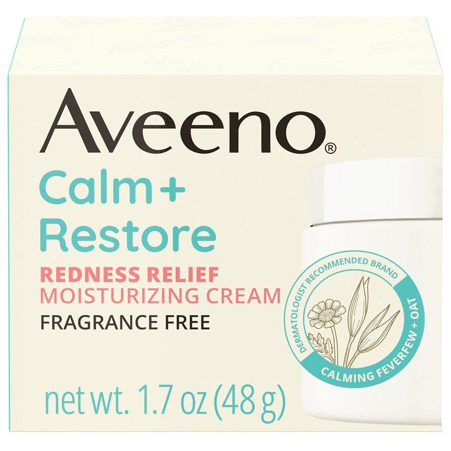 Aveeno Calm + Restore Redness Relief Cream, Face Moisturizer