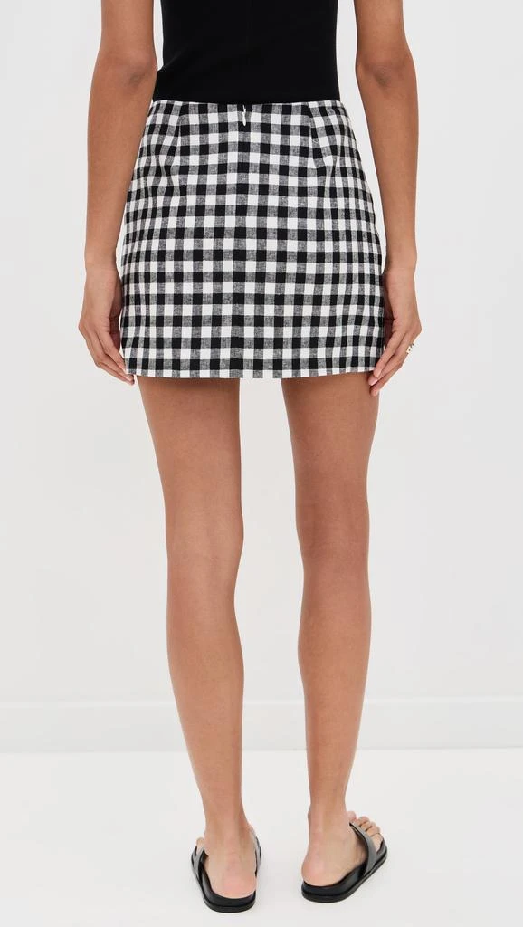 Wayf Gracie Gingham Mini Skirt 2