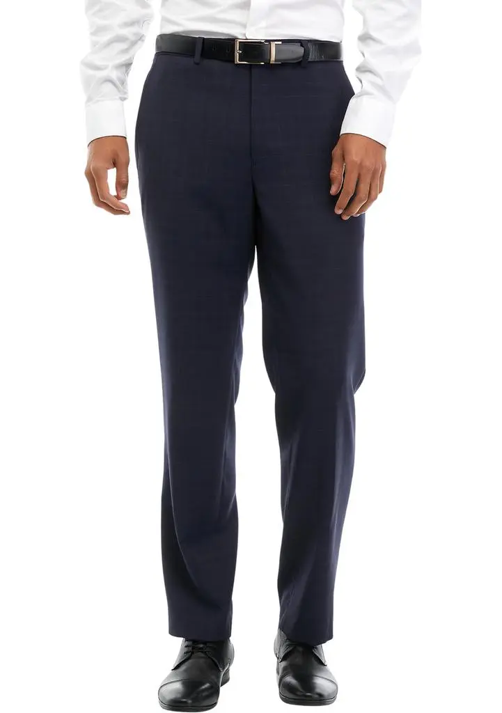 Michael Kors Blue Plaid Pants