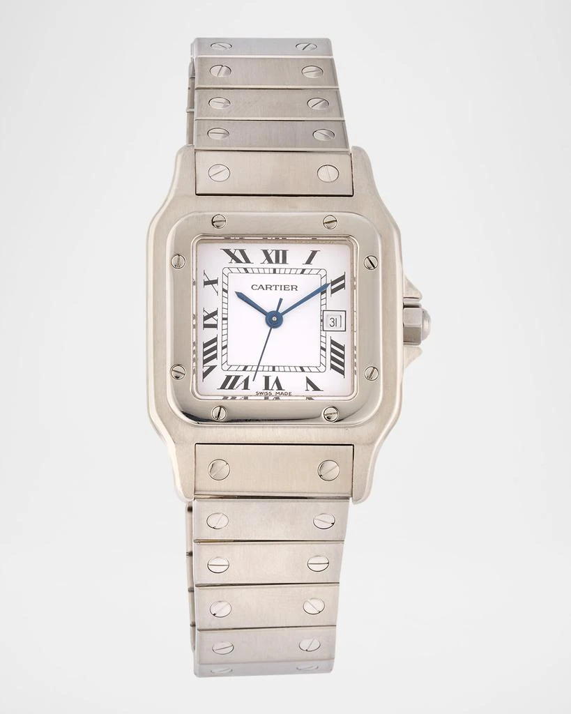 Cartier Cartier Stainless Steel Santos Carree 41mm Vintage 1980s Watch 1