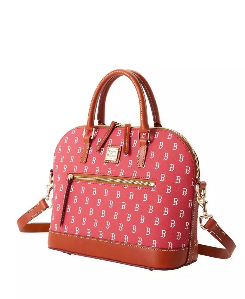 Dooney & Bourke Women's Boston Red Sox Signature Domed Zip Satchel Purse