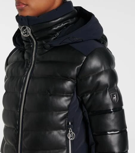 Toni Sailer Adele faux leather ski jacket 5